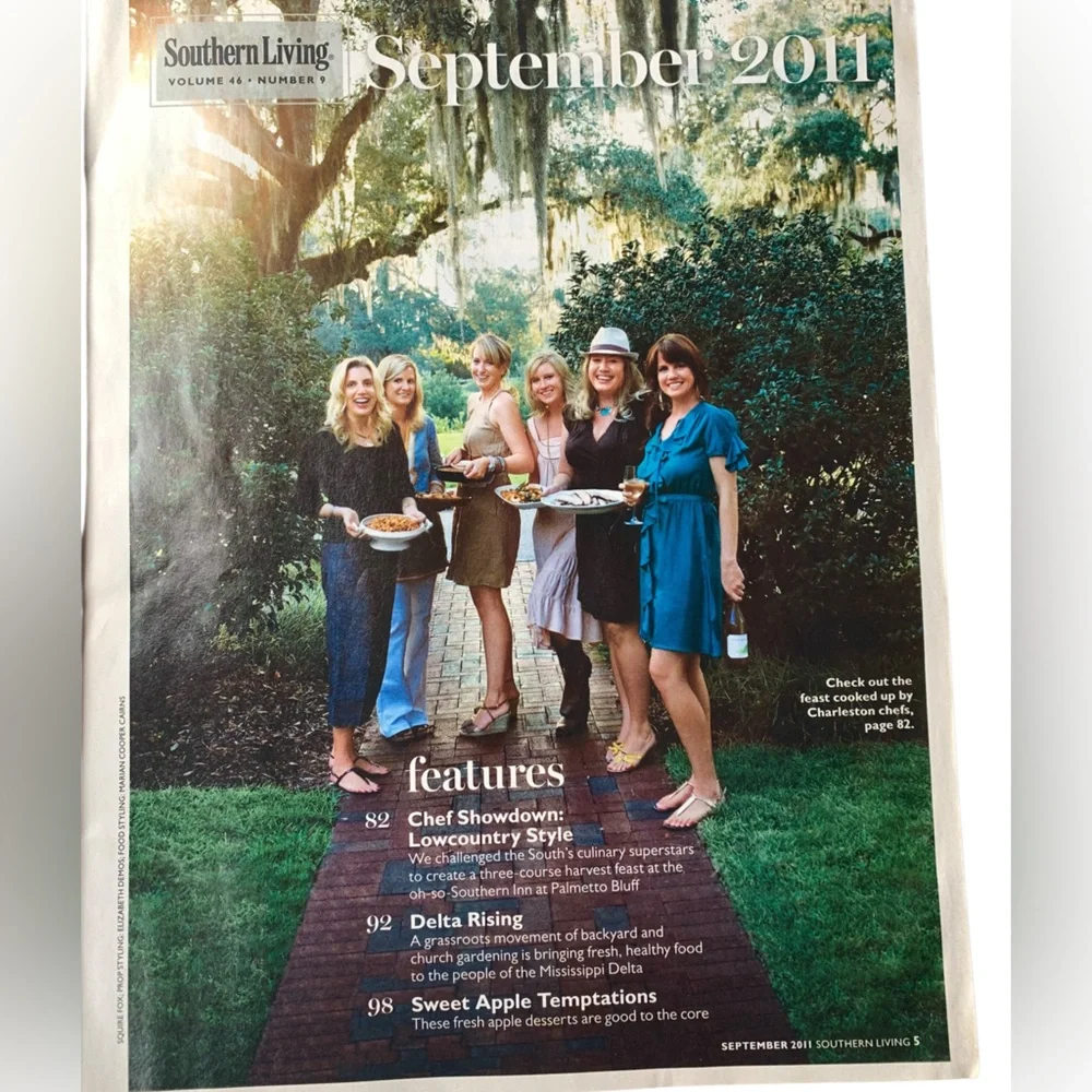 Southern Living Magazine SEPT 2011 Apple Desserts Edit Recipes Kitchen Cooking